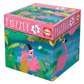 Educa 48 Parça Flamingo Puzzle