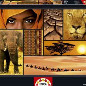 Educa Afrika Renkleri 1000 Parça Puzzle