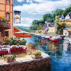 Educa Akşamüstü Pont Aven Fransa 1000 Parça Puzzle