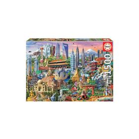 Educa Asia Landmarks 1500 Parça Puzzle