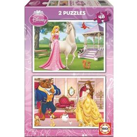 Educa Aurora Beauty 2X48 Parça Puzzle