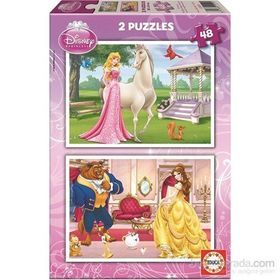 Educa Aurora Beauty 2X48 Parça Puzzle