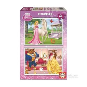 Educa Aurora Beauty 2X48 Parça Puzzle