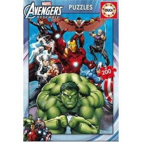 Educa Avengers 200 Parça Çocuk Puzzle