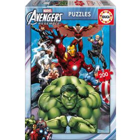 Educa Avengers 200 Parça Çocuk Puzzle