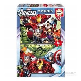 Educa Avengers-2X48 Parça Çocuk Puzzle