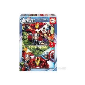 Educa Avengers 2x48 Parça Çocuk Puzzle