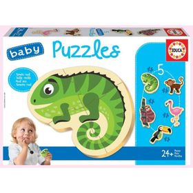 Educa Baby Animals Tropik Hayvanlar Puzzle