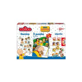 Educa Caillou Superpack-EDU14094 Puzzle