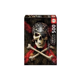 Educa Calavera Pirata 500 Parça Puzzle