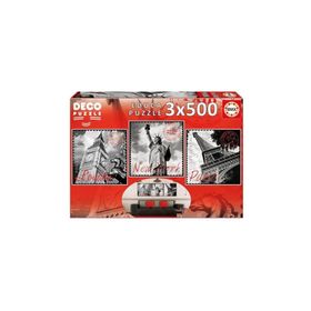 Educa Deco 3x500 Parça Puzzle