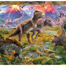 Educa Dinosaur Gathering 500 Parça Puzzle