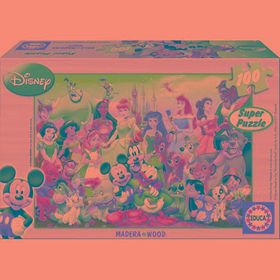 Educa Disney Harikalar Diyarı 100 Parça Ahşap Puzzle