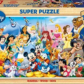 Educa Disney Harikalar Diyarı 100 Parça Ahşap Puzzle