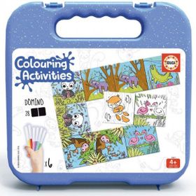 Educa Domino Hayvanlar Boyama Puzzle