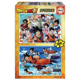 Educa Dragon Ball Fsc 2x 100 Parça Puzzle