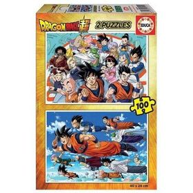Educa Dragon Ball Fsc 2x 100 Parça Puzzle