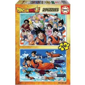 Educa Dragon Ball Fsc 2x 100 Parça Puzzle