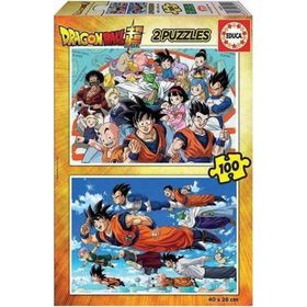 Educa Dragon Ball Fsc 2x 100 Parça Puzzle