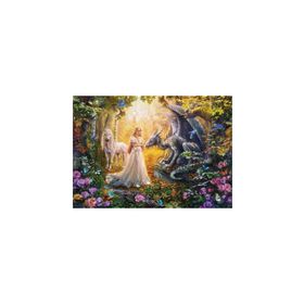 Educa Dragon Princess And Unicorn 1500 Parça Puzzle