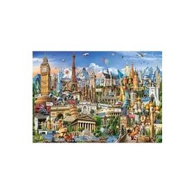 Educa Europe Landmarks 2000 Parça Puzzle