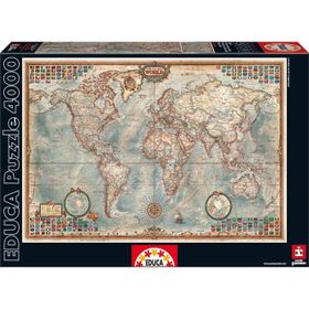 Educa Executive Map 4000 Parça Puzzle