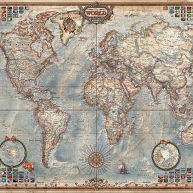 Educa Executive Map 4000 Parça Puzzle