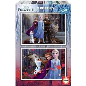 Educa Frozen 2 Fsc 2x 100 Parça Puzzle