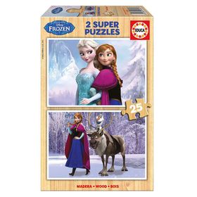 Educa Frozen 2 X 25 Parça Puzzle