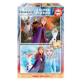 Educa Frozen 2x20 Parça Puzzle