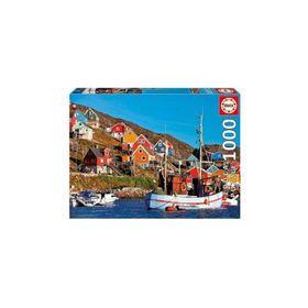 Educa İskandinav Evler 1000 Parça Puzzle
