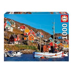 Educa İskandinav Evler 1000 Parça Puzzle
