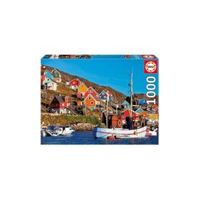 Educa İskandinav Evler 1000 Parça Puzzle