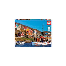 Educa İskandinav Evler 1000 Parça Puzzle