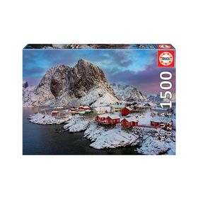 Educa Island in Hardanger F. Jord, Norway Puzzle