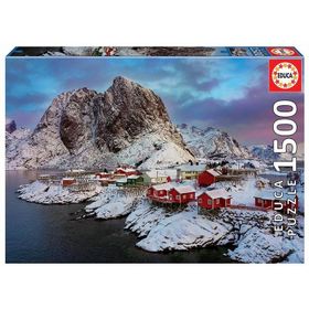 Educa Island in Hardanger F. Jord, Norway Puzzle