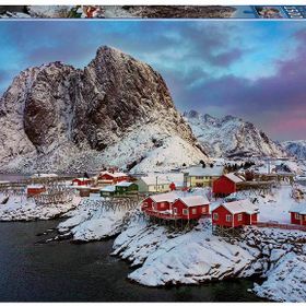 Educa Island in Hardanger F. Jord, Norway Puzzle