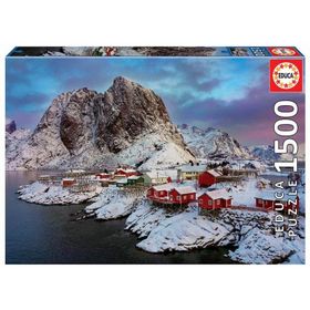 Educa Island in Hardanger F. Jord, Norway Puzzle