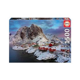 Educa Island in Hardanger F. Jord, Norway Puzzle
