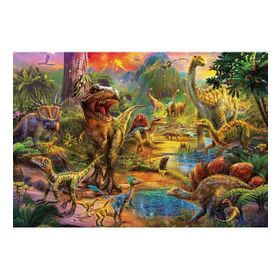 Educa Land Of Dinosaurs 1000 Parça Puzzle