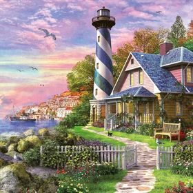 Educa Lighthouse At Rock Bay 1000 Parça Puzzle
