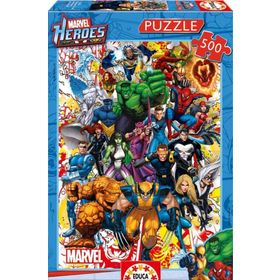 Educa Marvel Hereos 500 Parça Puzzle