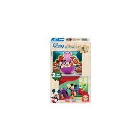 Educa Mickey Mouse Club House Çocuk 2X9 Parça Puzzle