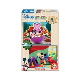 Educa Mickey Mouse Club House Çocuk 2X9 Parça Puzzle