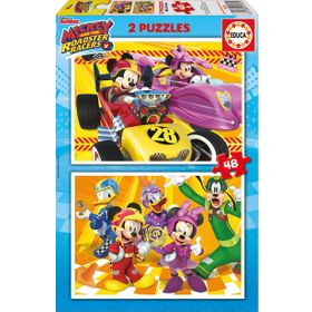 Educa Mickey Roadster Racers 2x48 Parça Çocuk Puzzle