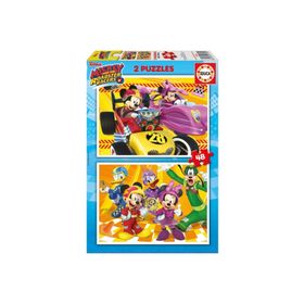 Educa Mickey Roadster Racers 2x48 Parça Çocuk Puzzle