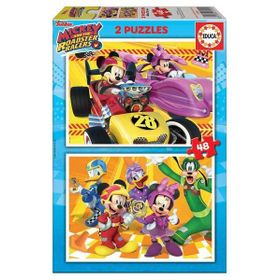 Educa Mickey Roadster Racers 2x48 Parça Çocuk Puzzle