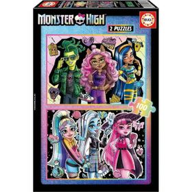 Educa Monster High 2x100 Parça Puzzle
