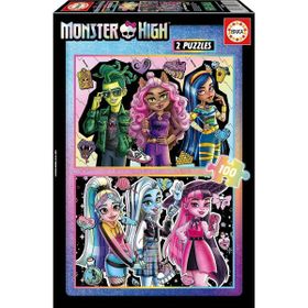 Educa Monster High 2x100 Parça Puzzle