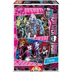 Educa Monster High 2x100 Parça Puzzle